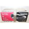 Image 1 : SANYO PORTABLE CASSETTE CD STEREO SYSTEM W BOX