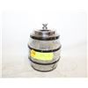 Image 1 : VINTAGE PRESSED GLASS BARREL WITH LID