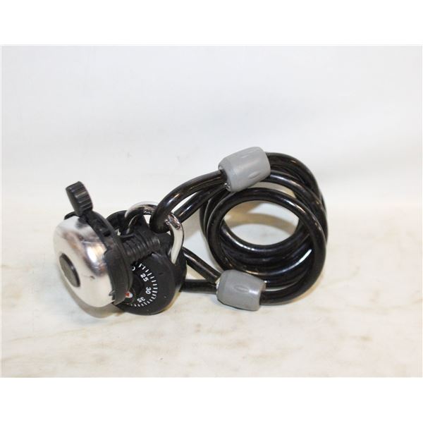 BICYCLE CABLE LOCK
