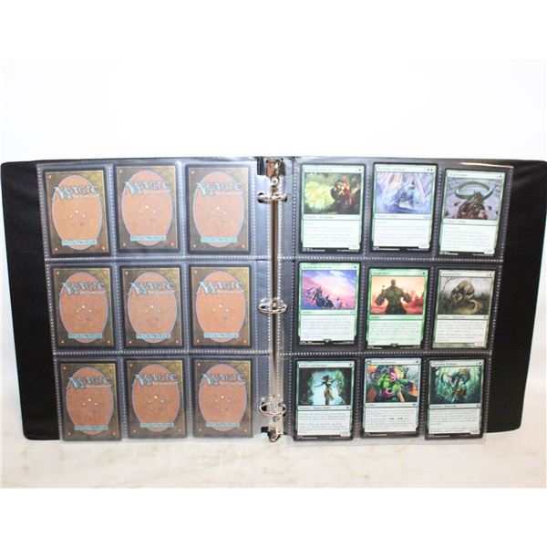 BINDER OF MAGIC CARDS