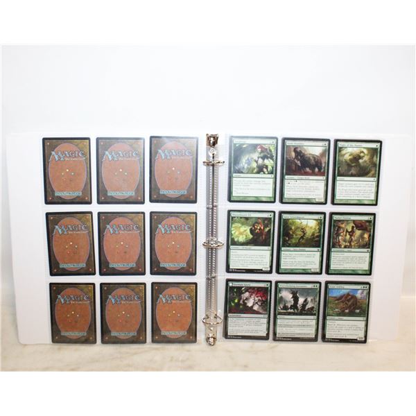 BINDER OF MAGIC CARDS