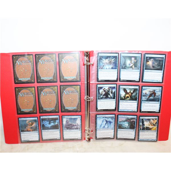 BINDER OF MAGIC CARDS