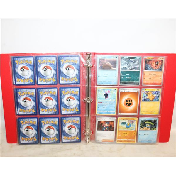 BINDER OF POKEMON CARDS