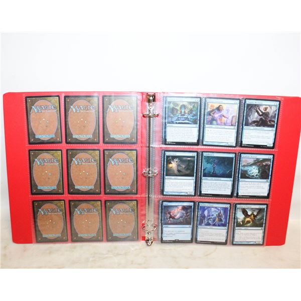BINDER OF MAGIC CARDS