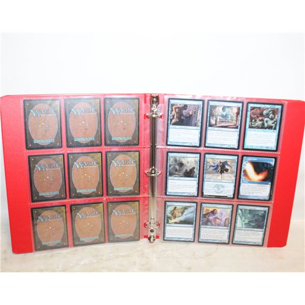 BINDER OF MAGIC CARDS