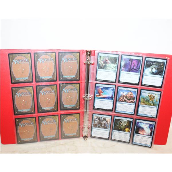 BINDER OF MAGIC CARDS