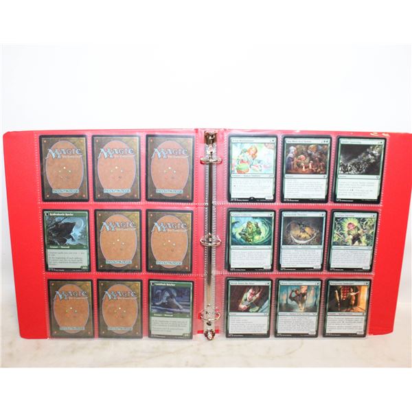 BINDER OF MAGIC CARDS