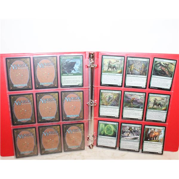 BINDER OF MAGIC CARDS