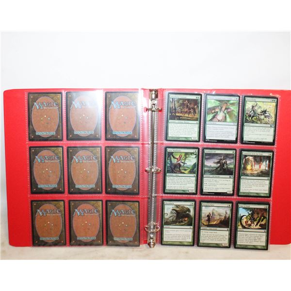 BINDER OF MAGIC CARDS