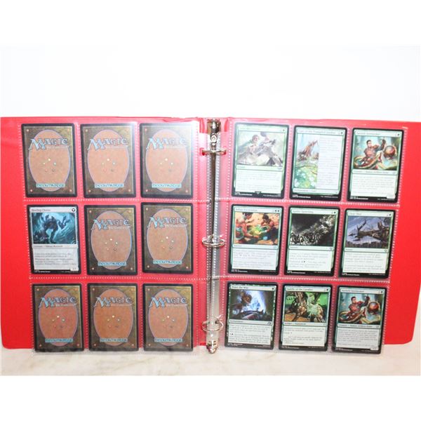 BINDER OF MAGIC CARDS