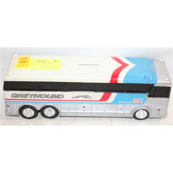 VINTAGE GREYHOUND BUS PIGGYBANK