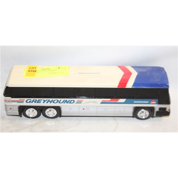 VINTAGE GREYHOUND BUS PIGGYBANK