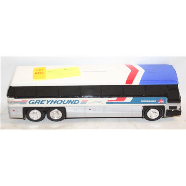 VINTAGE GREYHOUND BUS PIGGYBANK