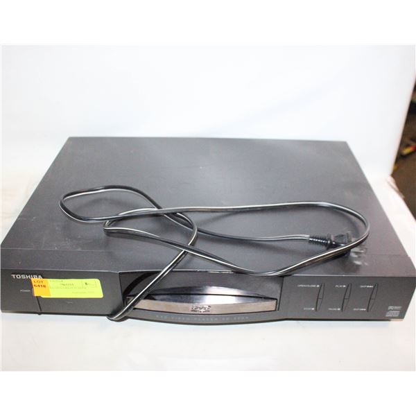 TOSHIBA DVD VIDEO PLAYER