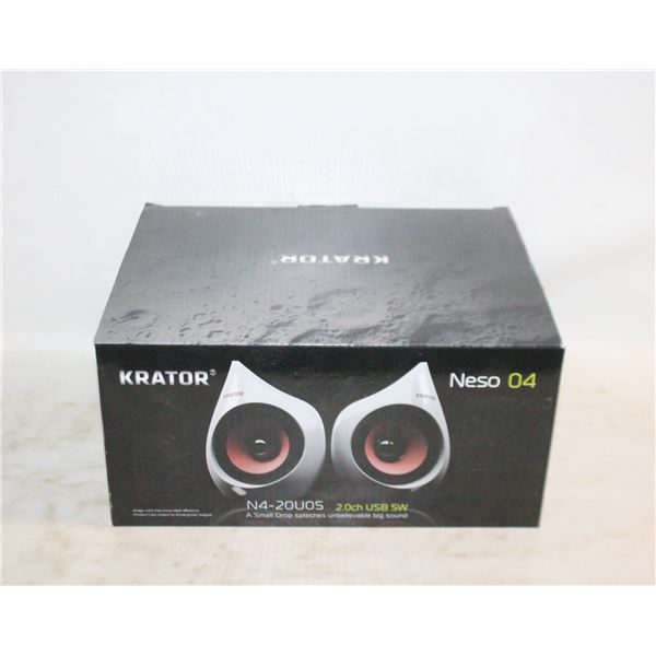 SET OF TWO KRATOR NESO 04 TEARDROP