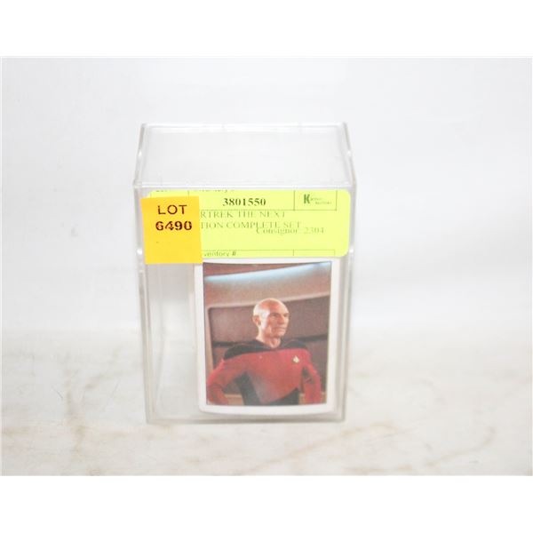 1987 STARTREK THE NEXT GENERATION COMPLETE SET