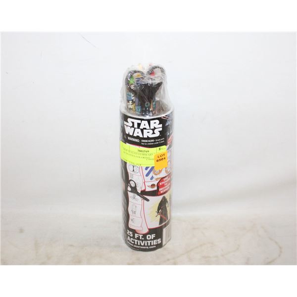 NEW SEALED STARWARS 25FT OF ACTIVITIES COLORING
