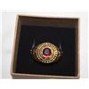 Image 1 : NEW MENS RED STONE RING SIZE 12