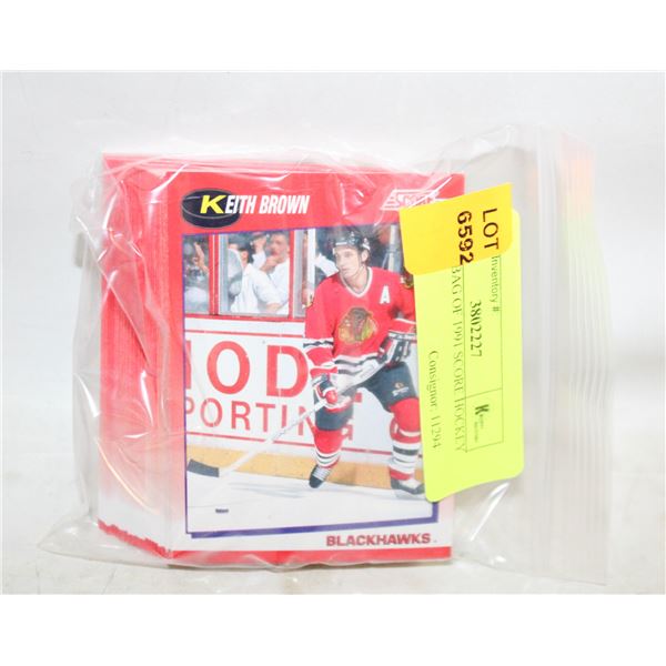 MIXED BAG OF 1991 SCORE HOCKEY CARDS