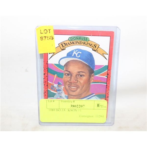 1989 BO JACKSON #1