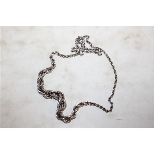 ITALIAN .925 ROPE NECKLACE