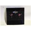 Image 1 : 14KT GOLD RUBY EARRINGS