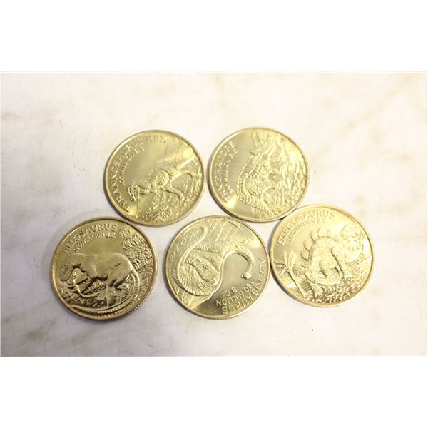 DINOSAURS COIN COLLECTION