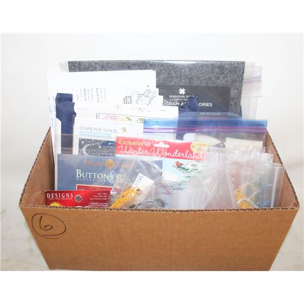 EMBROIDERY THREAD / PATTERNS / KITS BUNDLE