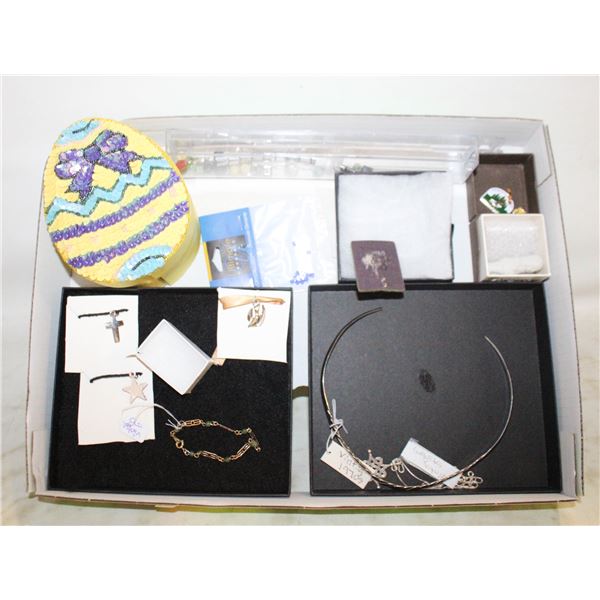 VINTAGE JEWELRY LOT. 1970S SILVER FILL