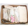 Image 1 : VINTAGE CROCHET TABLE CLOTH & MORE