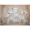 Image 1 : 12 PCS MIKASA "PARKLANE" CRYSTAL STEMWARE