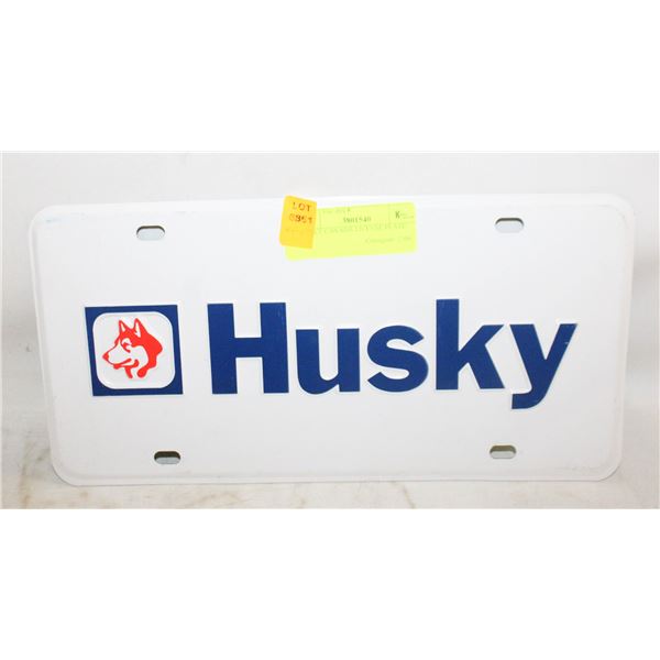HUSKY CANADA LICENSE PLATE