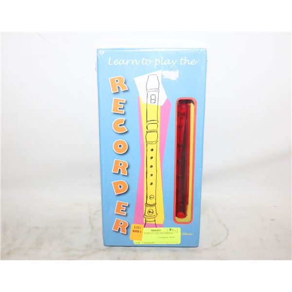 LEARN TO PLAY THE RECORDER - NEW