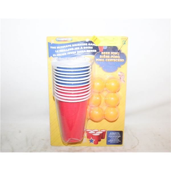 SEALED BEER PONG DRINKING GAME