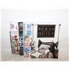 Image 1 : 8 QUILTING BOOKS WITH PATTERNS