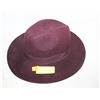 Image 1 : 100% WOOL CHOCOLATE BROWN WESTERN HAT
