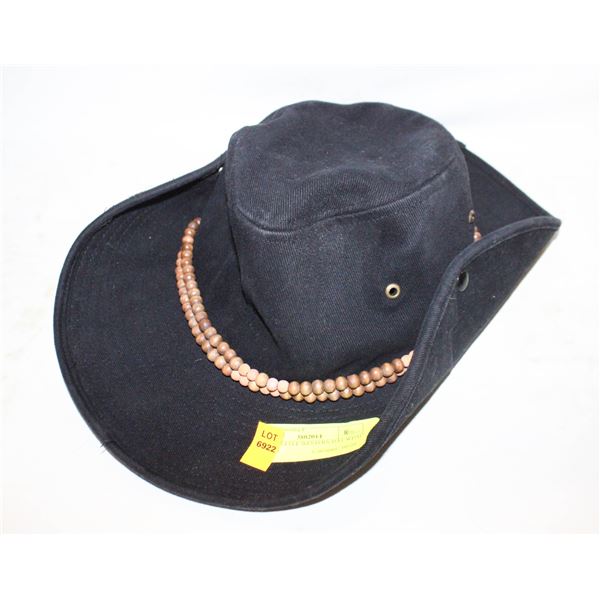 AUSSIE-STYLE WESTERN HAT WITH BROWN