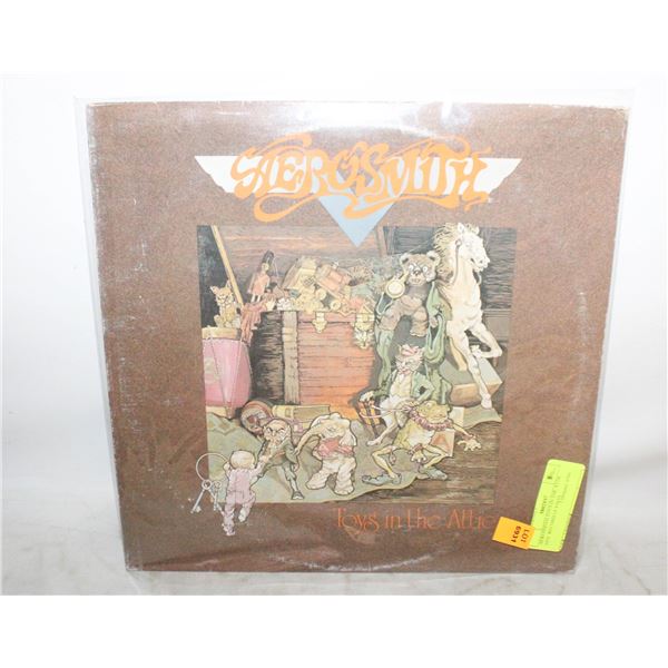 AEROSMITH TOYS IN THE ATTIC 1975  RECORD LP VINYL