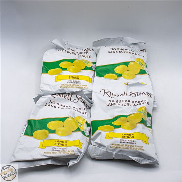 #4493-4 PACKAGES OF 150 GRAMS RUSSELL STOVER
