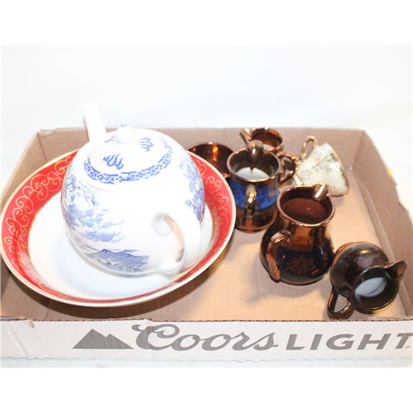 LOT OF CERAMICS AND PORCELAIN