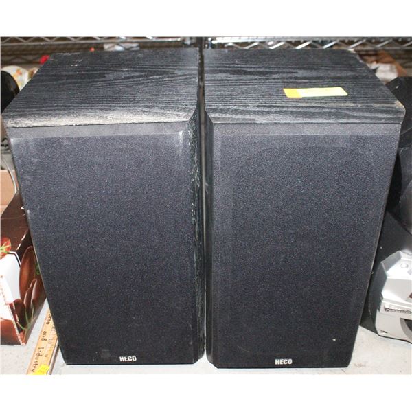 PAIR HECO SPIRIT 100 SPEAKERS