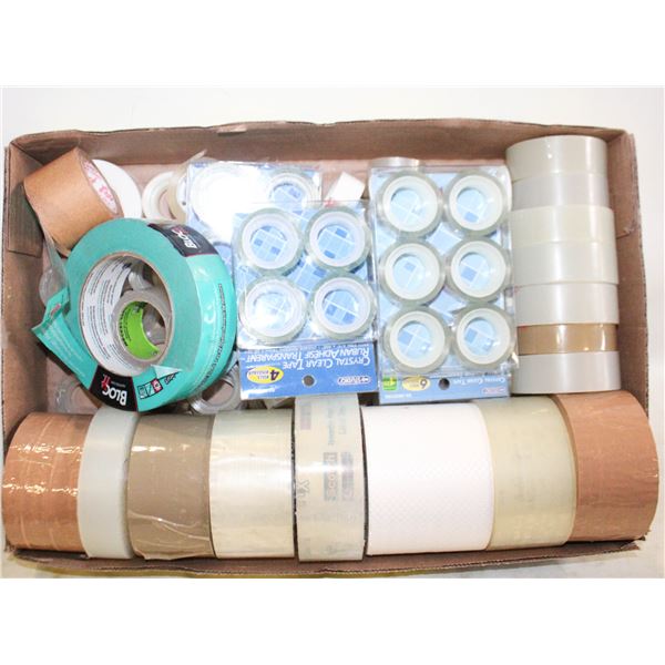 ASSORTED TAPE LOT
