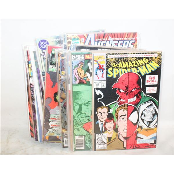 LOT OF 20 VARIOUS TITLES COLLECTOR COMICS