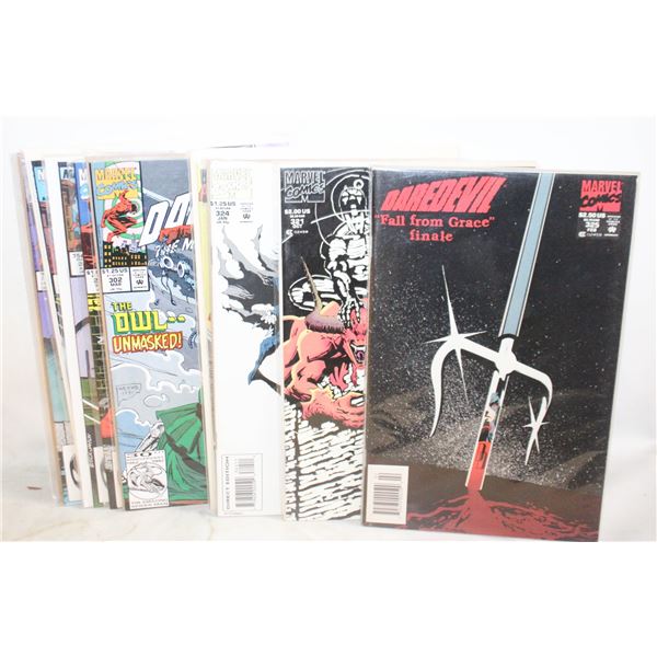 LOT OF 10 DAREDEVIL COLLECTOR COMICS