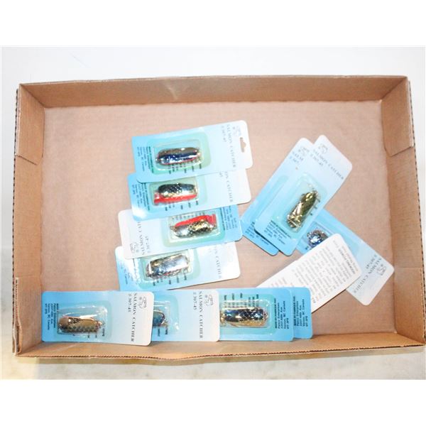 12 NEW ASSORTED FISHING HOOKS JACKFISH/SALMON