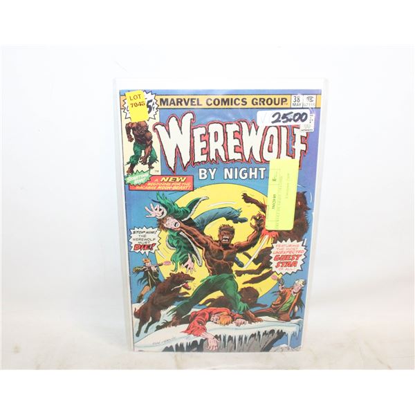 WEREWOLF BY NIGHT #38 COMIC