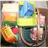 Image 1 : LOT OF BASKETS AND STORAGE BOXES
