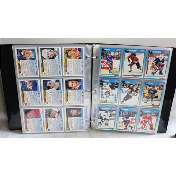 SCORE 1991-92 HOCKEY ENGLISH COMPLETE SET
