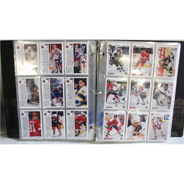 UPPER DECK 1991-92 HOCKEY SERIES 1 FRN