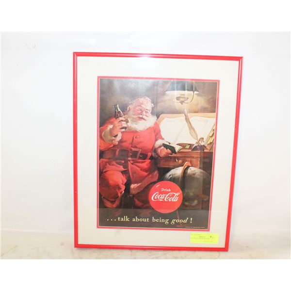 COCA-COLA SANTA PICTURE